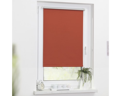 Klemmrollo Lichtblick Thermo ohne Bohren terracotta 45x150 cm inkl. Klemmträger Klemmrollo Lichtblick Thermo ohne Bohren terracotta 45x150 cm inkl. Klemmträger