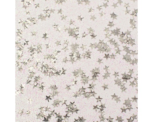 Glitzersterne für Dekoration