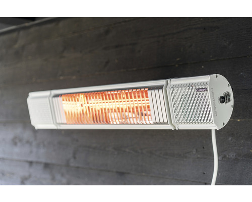 Wandmontierter Heizstrahler für den Außenbereich