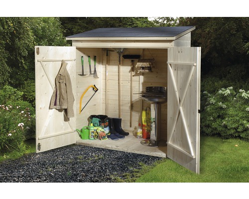 Geräteschrank weka 173x105 cm natur Geräteschrank weka 173x105 cm natur