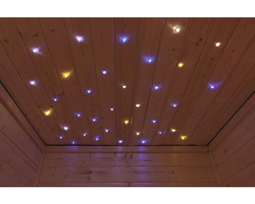 Sauna LED Sternenhimmel Karibu