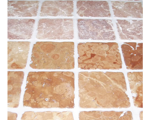 Quadratische Fliesen mit Muster