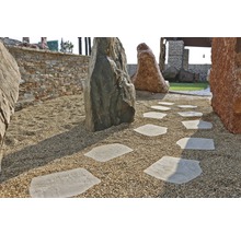 FLAIRSTONE Trittstein Feinsteinzeug Golden Desert 42 x 36 x 2 cm-thumb-0 FLAIRSTONE Trittstein Feinsteinzeug Golden Desert 42 x 36 x 2 cm-thumb-0