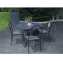 Beton Terrassenplatte iStone Basic grau-schwarz 40x40x4cm-thumb-3 Beton Terrassenplatte iStone Basic grau-schwarz 40x40x4cm-thumb-3