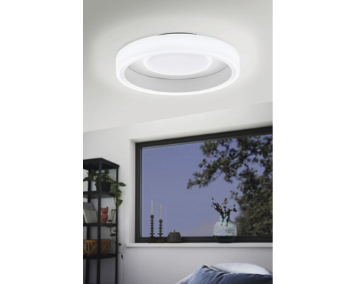 LED Deckenleuchte Eglo 3D 18 W + 6 W Ø 400 mm IP20 weiß (75623)
