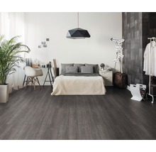 SKANDOR Laminat Dark Shadow Oak Eiche Landhausdiele 2175 x 243 x 8 mm