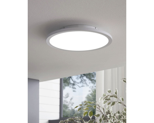 LED Deckenleuchte Sarsina Ø 45 cm grau/weiß 1-flammig
