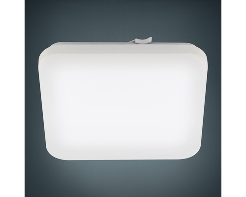 LED Deckenleuchte Frania 33x33 cm weiß 1-flammig