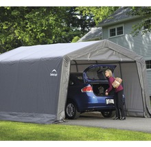 Einzelgarage ShelterLogic In-a-Box 370 x 490 cm grau