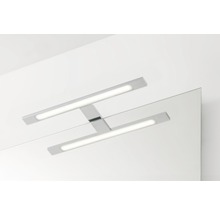 LED Spiegelleuchte mit zwei Leuchtarmen