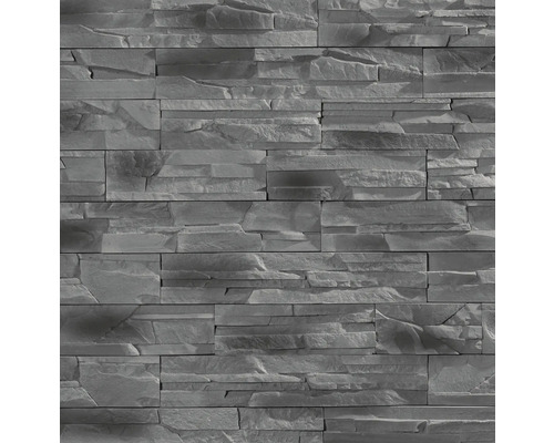 Beton Verblendstein Klimex Colorado 9,0x17,5-39,0 cm anthrazit Wandverkleidung aus Steinpaneelen