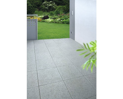 Beton Terrassenplatte iStone Starter grau 40 cm x 40 cm x 4 cm