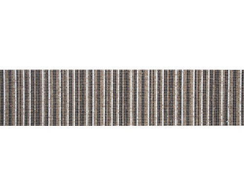 Mosaikfliese mit gestreiftem Muster
