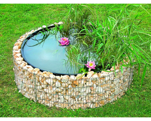 Hochteich Bausatz bellissa mit Folie Ø 146 x 40 cm Hochteich Bausatz bellissa mit Folie Ø 146 x 40 cm