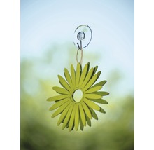 Dekorative Fensterblume mit Saugnapfaufhängung
