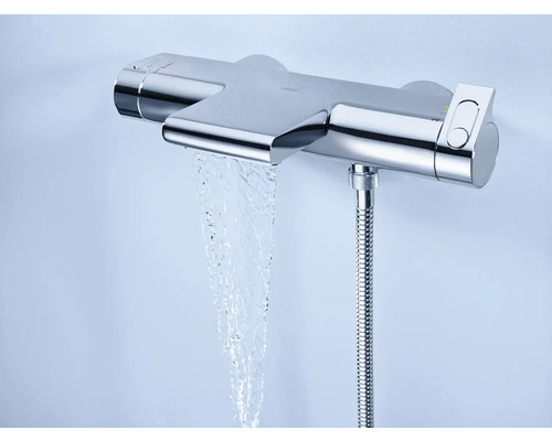 Aufputz Duscharmatur mit Wasserauslauf