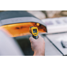 Ooni Infrarotthermometer Kunststoff schwarz Laserponter leichte Handhabung