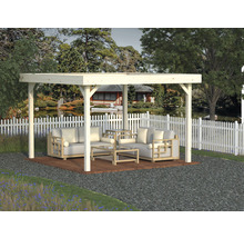 Pavillon Palmako Lucy 12,2 m² 349 x 349 cm tauchgrundiert-thumb-0 Pavillon Palmako Lucy 12,2 m² 349 x 349 cm tauchgrundiert-thumb-0