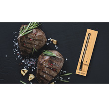 MEATER Fleischthermometer 10m Bluetooth Reichweite, kabelloses Smart-Fleischthermometer für Ofen Grill Küche BBQ
