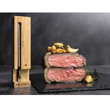 MEATER+ Fleischthermometer 50m Bluetooth WLAN Reichweite, kabelloses Smart Fleischthermometer für Ofen Grill Küche BBQ-thumb-6