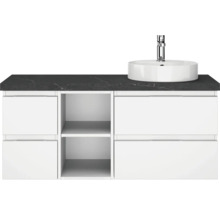 Waschtischplatte Pelipal Xpressline 4035 118x44x4 cm schiefer nachbildung-thumb-5 Waschtischplatte Pelipal Xpressline 4035 118x44x4 cm schiefer nachbildung-thumb-5