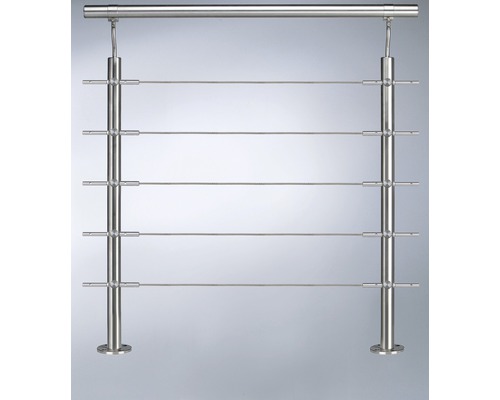 Edelstahlgeländer mit Drahtseilen für den Innen- und Außenbereich