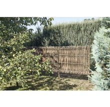 Vorgartenzaun Lafiora aus Weide 120 x 100 cm natur-thumb-3