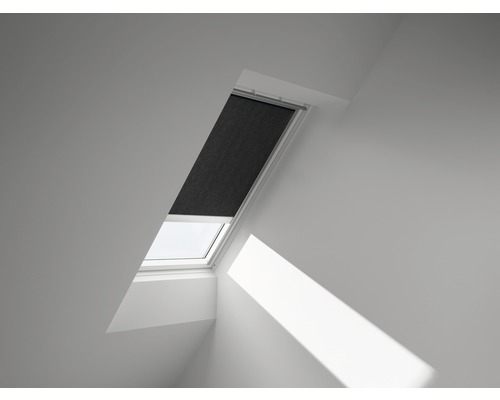 VELUX Sichtschutzrollo schwarz uni elektrisch RML 5 4069S