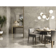 Feinsteinzeug Bodenfliese Anden Natural 60x120 cm grau matt rektifiziert