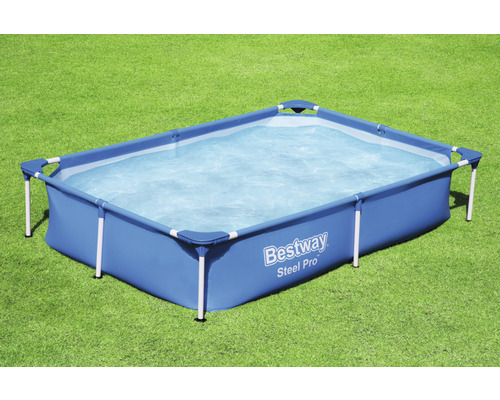 Bestway Steel Pro Frame Pool im Garten