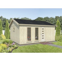 Gartenhaus Charlotte 448 x 548 cm natur-thumb-2 Gartenhaus Charlotte 448 x 548 cm natur-thumb-2