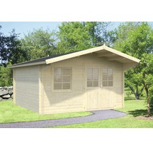 Gartenhaus Britta 14,6 m² 390 x 390 cm natur-thumb-0 Gartenhaus Britta 14,6 m² 390 x 390 cm natur-thumb-0