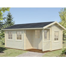 Gartenhaus Susanna 12,4 m² inkl. Fußboden 510 x 405 cm natur-thumb-0 Gartenhaus Susanna 12,4 m² inkl. Fußboden 510 x 405 cm natur-thumb-0