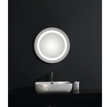 LED-Lichtspiegel DSK Silver Sun mit Alurahmen rund Ø 59 cm-thumb-4