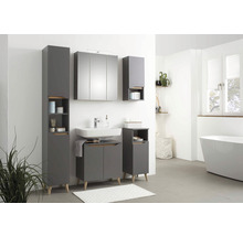 Waschbeckenunterschrank Pelipal Capri 53x60x33 cm ohne Waschbecken grau-thumb-6 Waschbeckenunterschrank Pelipal Capri 53x60x33 cm ohne Waschbecken grau-thumb-6