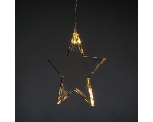 Dekorativer Stern mit Beleuchtung für den Innenbereich