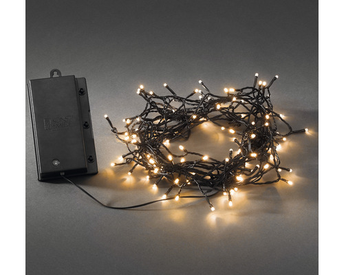 Batteriebetriebene Lichterkette mit vielen kleinen Lichtern