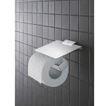 Toilettenpapierhalter Grohe Selection Cube mit Deckel chrom glänzend