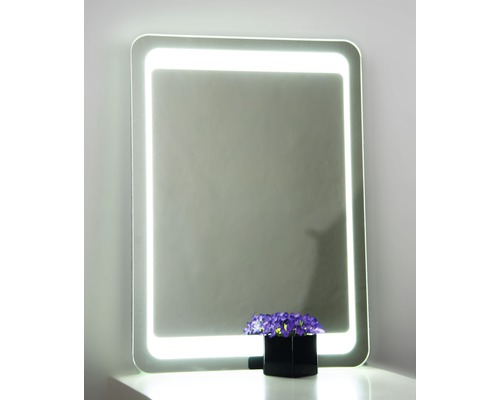 LED-Lichtspiegel Amirro Stella 70x50 cm