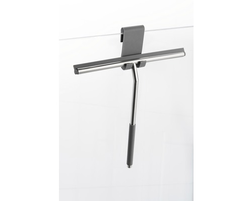 Duschabzieher mit Halterung zur Glasmontage