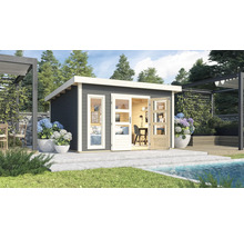 Gartenhaus Karibu Speyer 365 x 365 cm terragrau