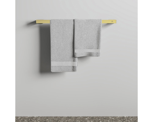 Handtuchhalter mit zwei Handtüchern