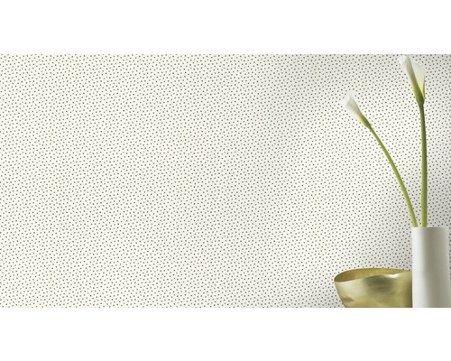 Tapete mit Punktmuster und minimalistischer Dekoration