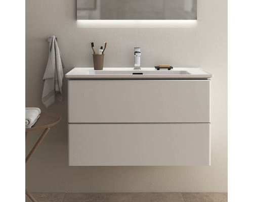 Waschtischunterschrank mit zwei Schubladen im Badezimmer