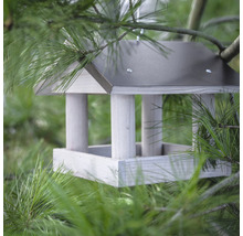 Vogelhaus aus Holz mit Dach zum Aufhängen im Garten