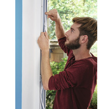 Fliegengitter für Fenster tesa Insect Stop Comfort anthrazit 130x130 cm