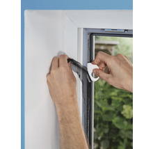 Fliegengitter für Fenster tesa Insect Stop Comfort anthrazit 130x130 cm