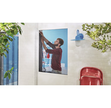 Fliegengitter für Fenster tesa Insect Stop Comfort anthrazit 130x130 cm