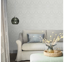 Vliestapete 113410 Laura Ashley Heraldic Grau
