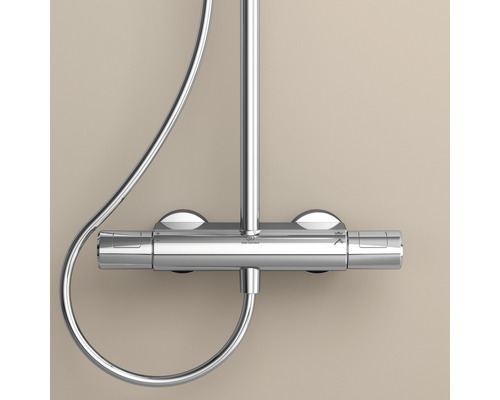 Aufputz-Thermostatbatterie für die Dusche